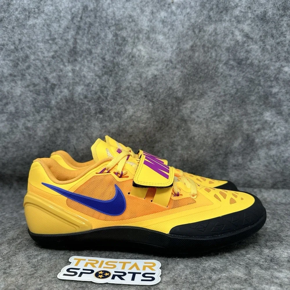 Nike Zoom Rotational 6 Track Throwing Shoes Mens Size 6 Citron Yellow FZ9606-800